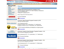 Tablet Screenshot of infocal.org